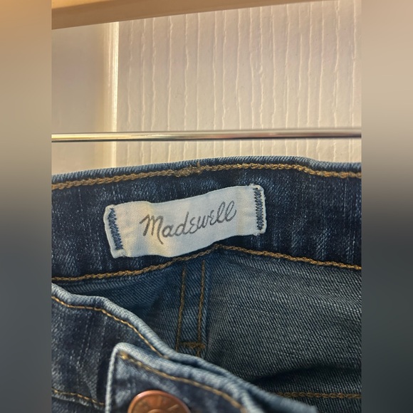 Madewell 9" Mid-Rise Skinny Jeans: Button-Front Edition Size 29 - Picture 11 of 12
